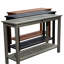 Console en eucalyptus gris argenté