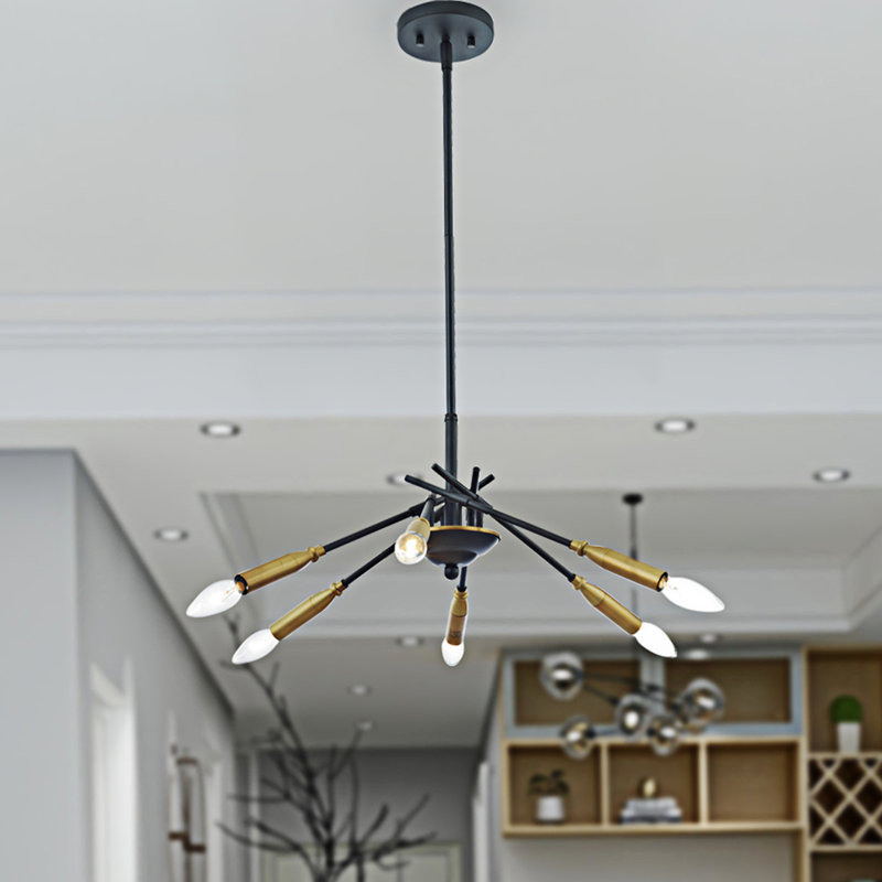 Lustre sphérique Spunik à 6 lumières Mcrae
