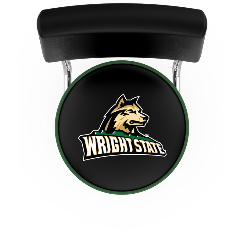NCAA 30" Swivel Bar Stool, Wright State University