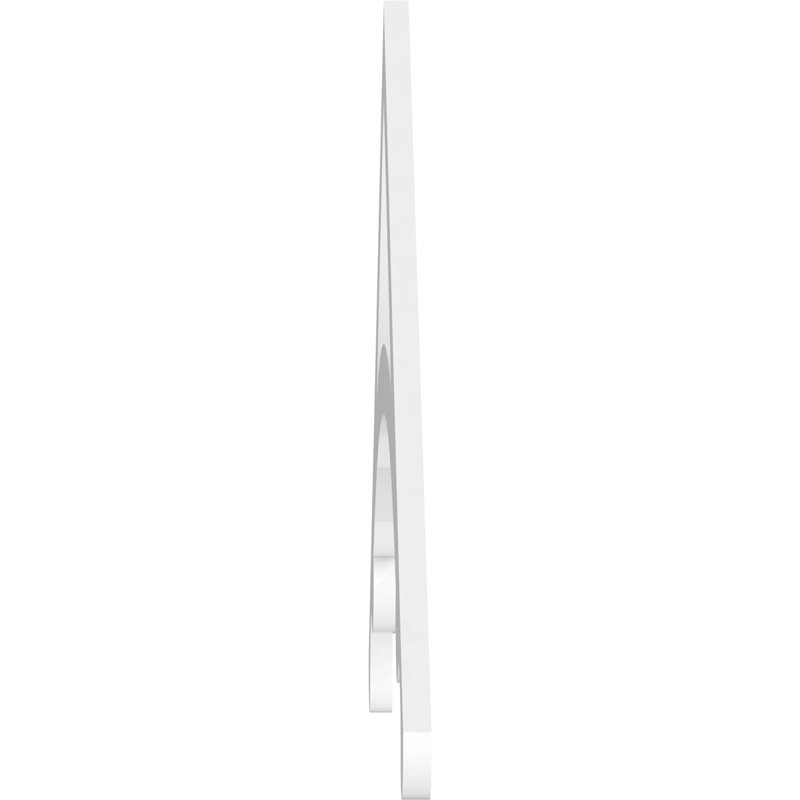 Pignon en PVC de qualité architecturale Legacy, H 30 po x l 60 po x P 1 po, 11 / 12