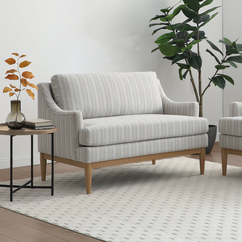 Coeymans 2 Seater Loveseat, Cream