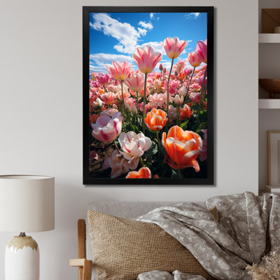 Tulipes «Fields of Color II», impressions murales florales