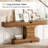 Modern Console Table for Living Room, 63-Inch Wood Entryway Table, Sofa Table