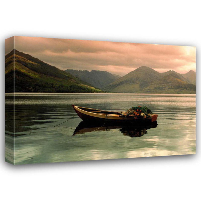 Lac Duich, Highlands, Écosse, H 28 po x l 40 po