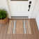 Machine Washable Indoor/Outdoor Drennen ACN2330 Stripes Rug