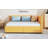 Full Size Upholstered Daybed With 2 Storage Drawers Sofa Bed Frame No Box Spring Needed-1837232361