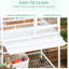 Perroquet, acier blanc, crochets, perchoirs, gobelets, support roulant pour tourtereaux, grande cage à oiseaux, perruches porteuses
