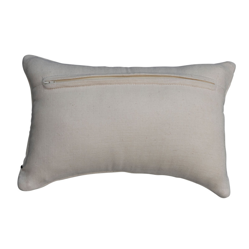 Embroidered Cotton Pillow Cover