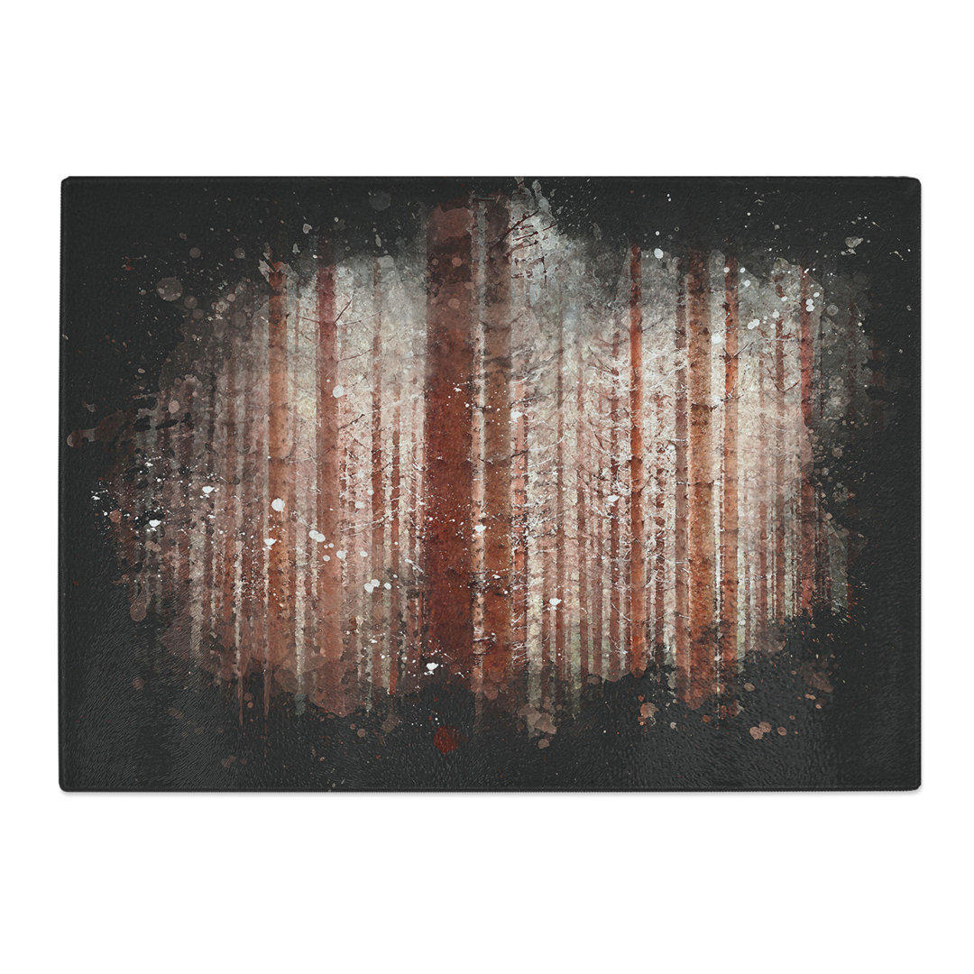 Autumn Forest Vol.7 Paint Splash Chopping Board