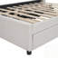 Lit plateforme double tapissier double avec 2 tiroirs et 1 lit gigogne simple-641486774-641486772
