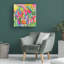 Art mural sur toile tendue - «Loose and free» de Suzanne Allard pour décoration de salon, de chambre à coucher ou de bureau - 24 x 24