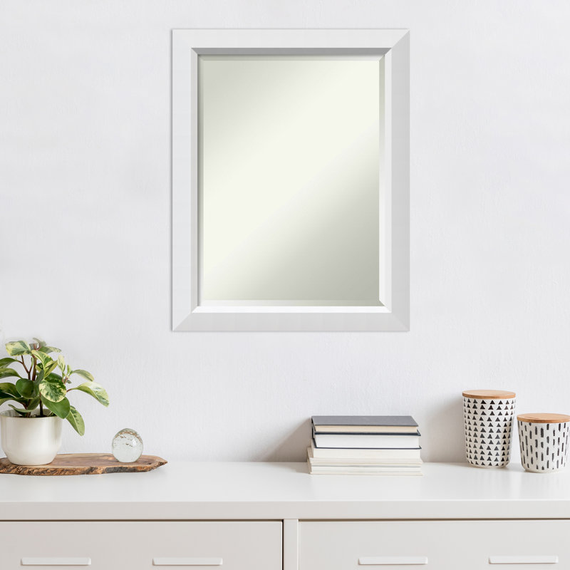 Flat Mirror, 28" H x 22" W x 1" D