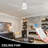 60" Donnabelle 3 - Blade Flush Mount Ceiling Fan No Light Kit-876149694