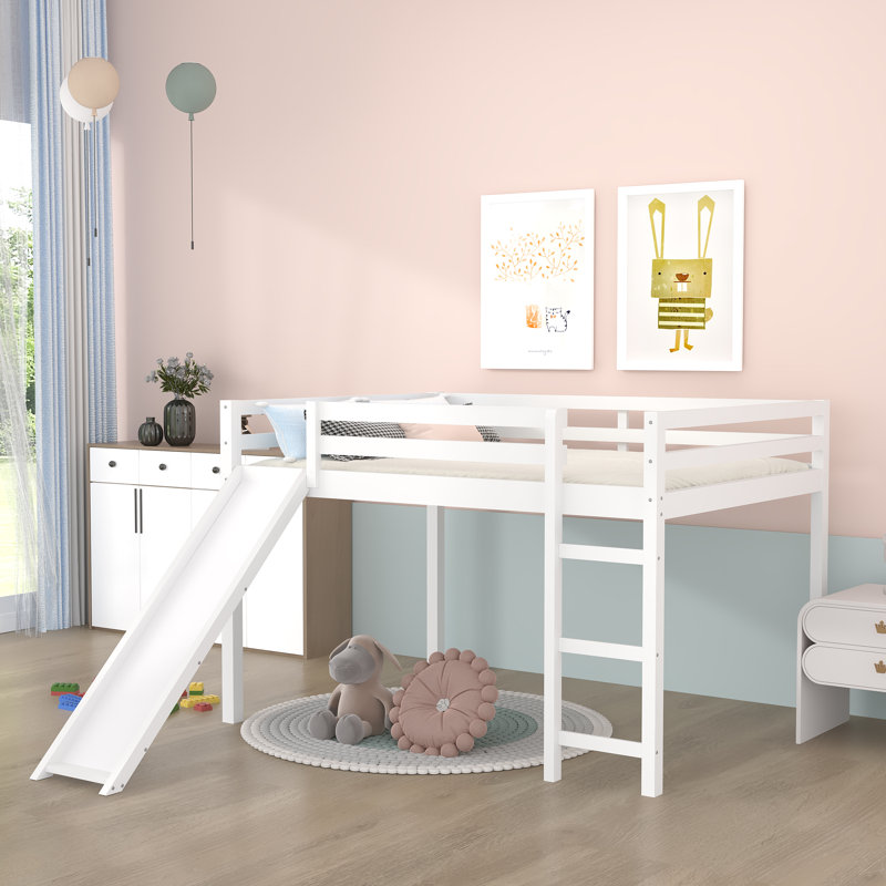 Lit mezzanine double Onondaga Kids, Blanc