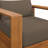 Tahoe Outdoor Patio Acacia Wood Chair