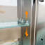 Armoire à pharmacie avec rangement à DEL pour salle de bain, l 24 po x H 30 po, à fixation murale ou encastrée, panneau arrière en aluminium, gradateur et fonction antibuée