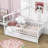 Velida Twin Daybed with Two Drawers-909876147-909805405