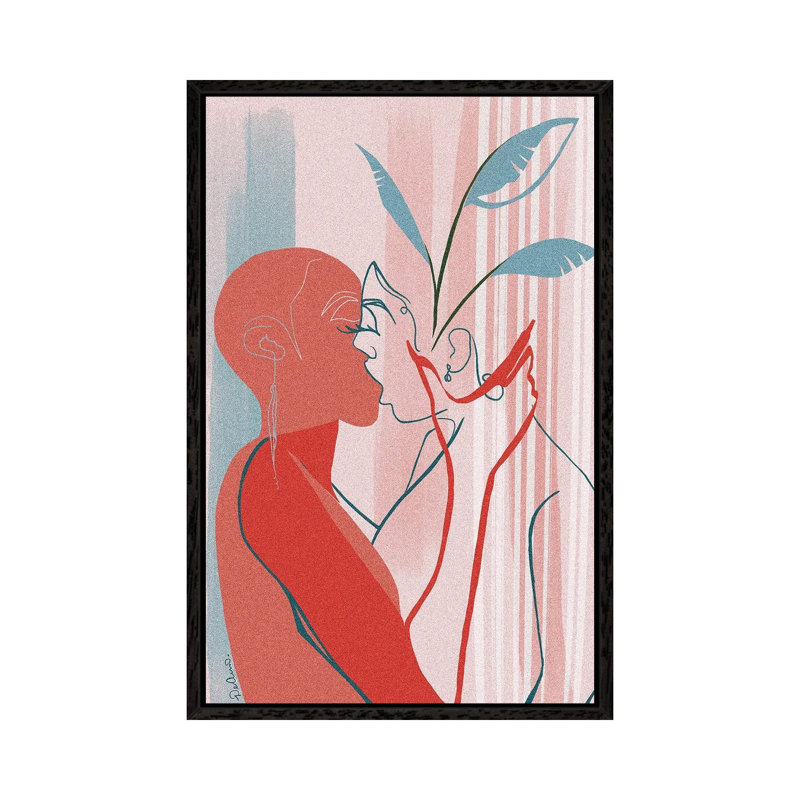 Nourished by DeeLashee - Print on Canvas, Black Framed, 66.04 cm H x 45.72 cm W