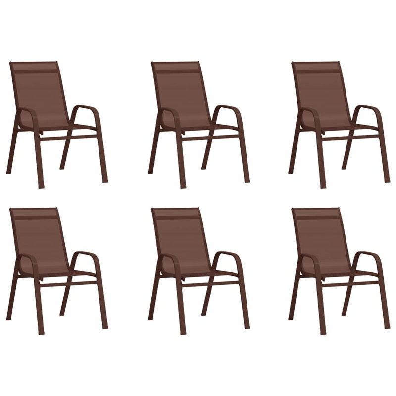 Janard Patio Dining Armchair, Brown
