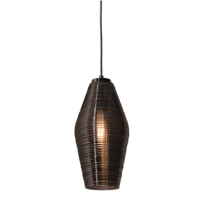 Luminaire suspendu cylindrique 1 lumière Nickelsville