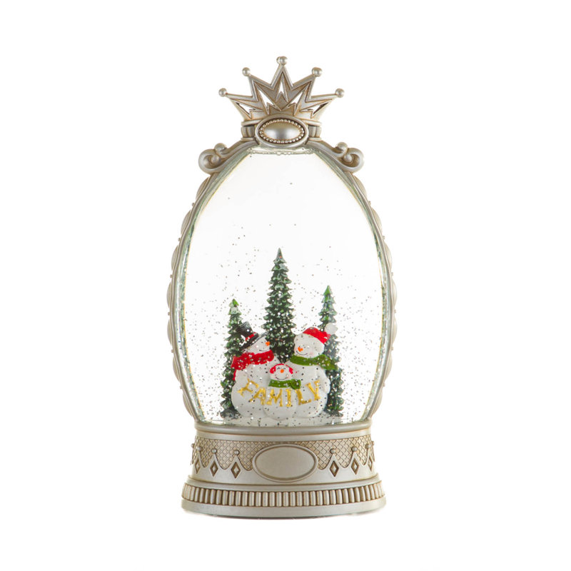 Boule à neige en argent