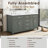 Shamar 60" Double Bathroom Vanity With Engineered Marble Top-927486082