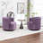 Tybias Upholstered Swivel Barrel Chair-2071017752