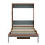 Lit escamotable avec bureau escamotable Murphy-491378389
