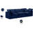 Itala 105'' Velvet Sofa-94482272
