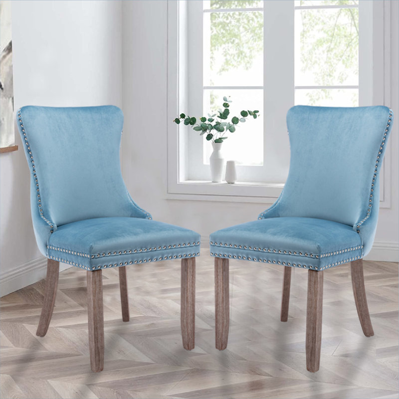 Chaise parsons Simkins, Beige, Brun