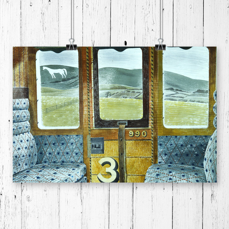 Eric Ravilious - No Frame Painting, 42cm H x 59.4cm W