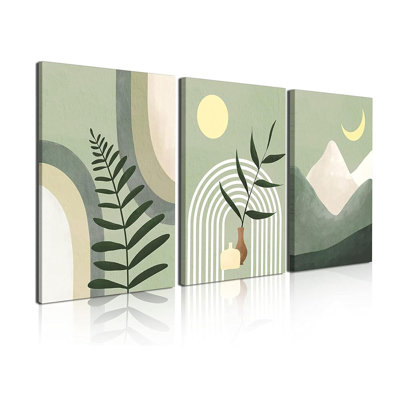3 Piece Wrapped Canvas Set