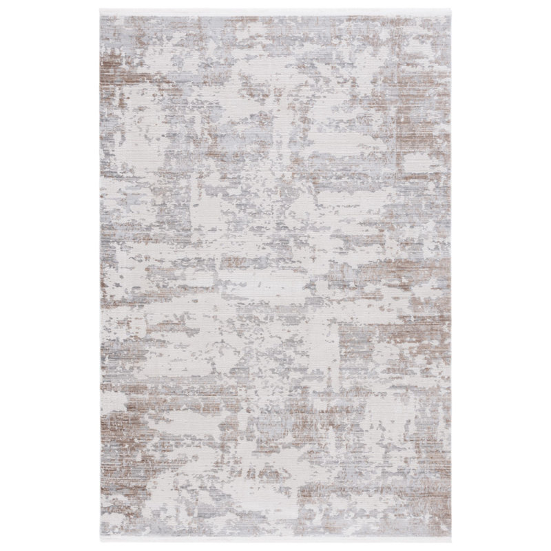 Ancika Performance Abstract Rug, Rectangle 5'3" x 7'6"
