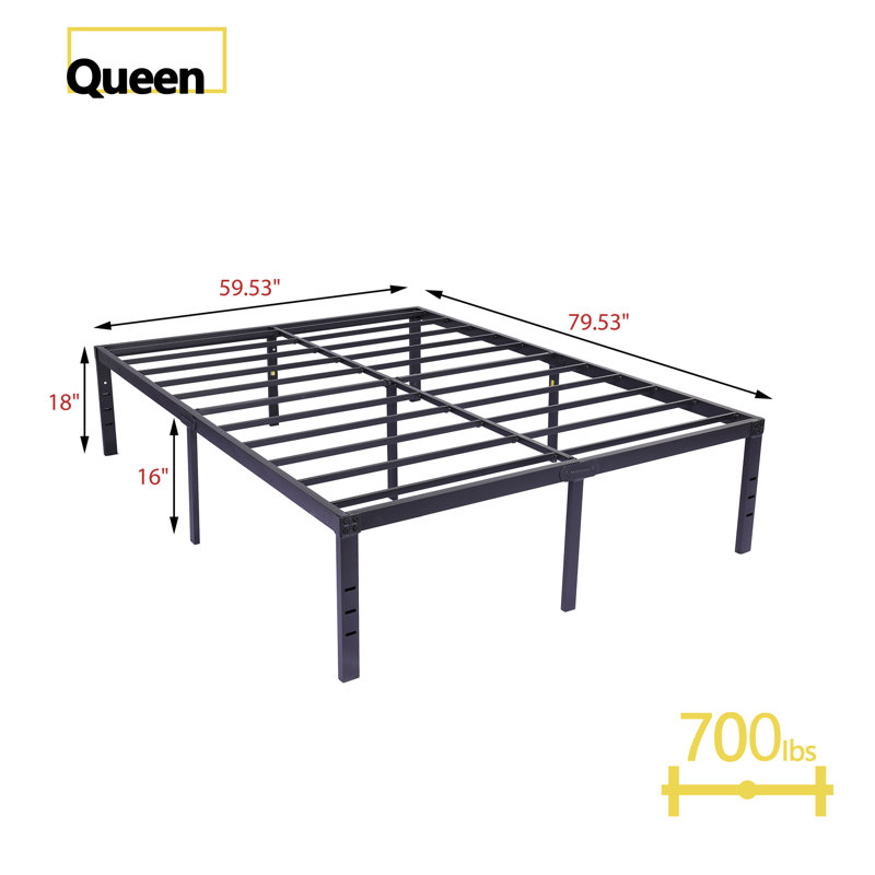 Alwyn Home 18'' Platform Bed & Reviews | Wayfair