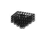 Giogali Ceiling Lamp 65Q Crystal Transparent Matt Bronze 1 E26 Ul