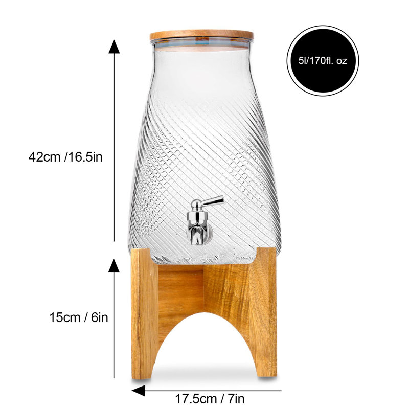 Kincy 3 - Piece Beverage Dispenser Set