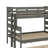 Wood Twin Over Full Bunk Bed With Twin Size Trundle-326614363