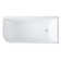 67“ x 29” freestanding acrylic soaking tub with pop-up drain and overflow KDK
