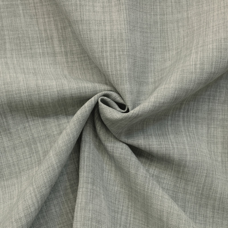 Johnstown Light Filtering Dual Header Curtain Panel 52 x 108 in Silver, 52" W x 108" L