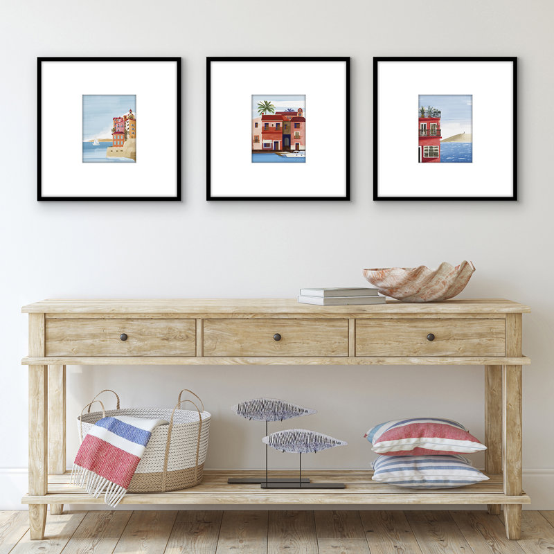 20x20 Poster Frame - Use as 8x10 Frame with Mat or 20x20 Frame Without Mat - Black
