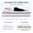 Queen Size 12-Inch Hybrid Mattress with Individually Wrapped Pocket Springs and Foam Comfort Layers