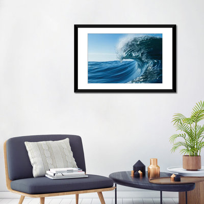 «Waves in the Pacific Ocean, Laguna Beach, California, USA II», impression sur toile