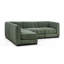 Canapé-lit modulaire en L Chenille-1650112557