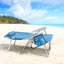 Chaise de plage à 5 positions