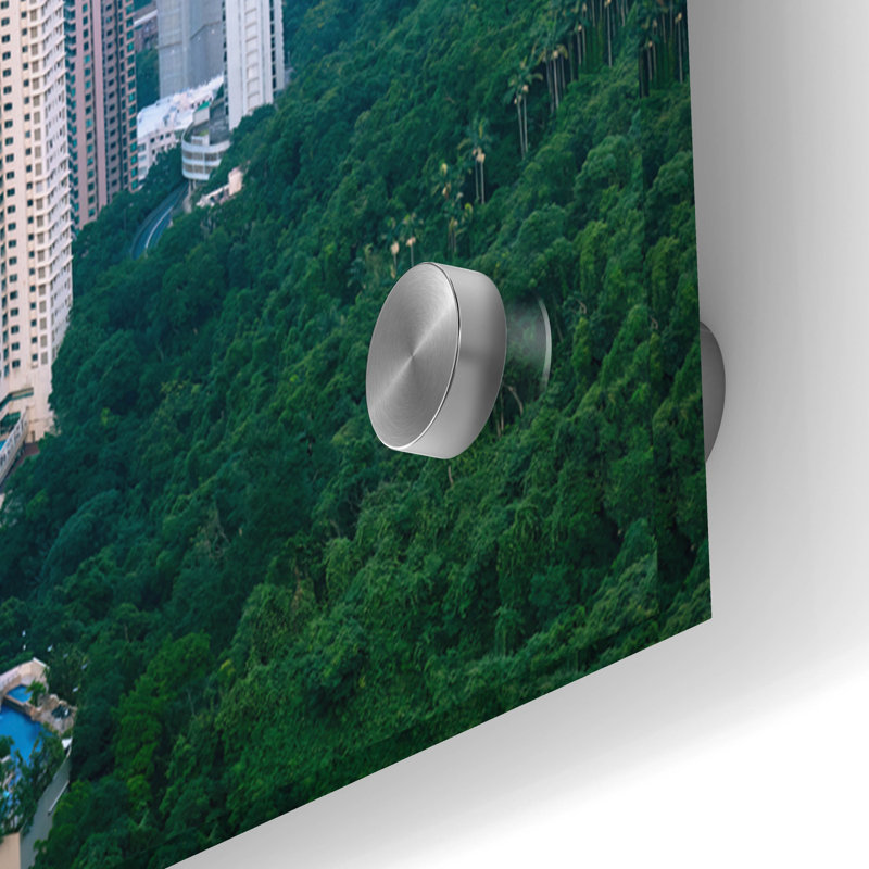 «Epic Art», tableau de Hongkong par Epic Art, art mural en verre acrylique, 3 pièces, H 24 po x l 72 po