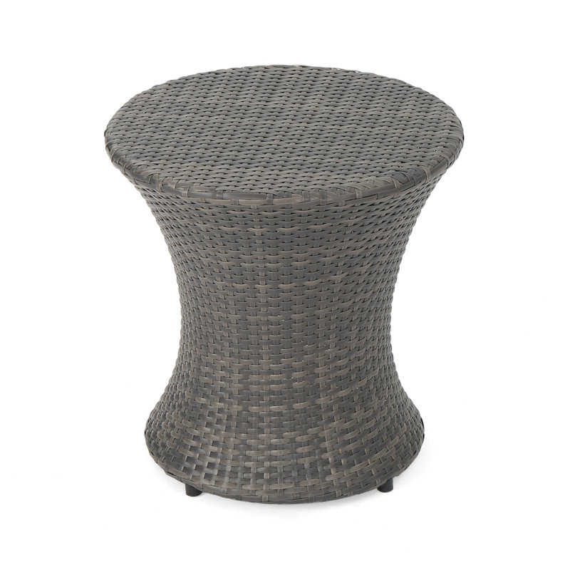 KONO HOURGLASS TABLE (NO GLASS TOP), Gray