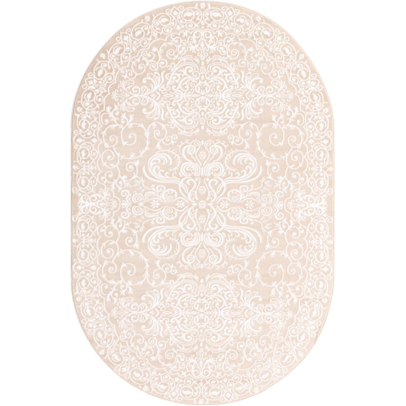 Anah Oriental Indoor Rug, Oval 5'3" x 8'