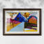Rue Kochel Straight, 1909 - Wassily Kandinsky - Estampe encadrée sur mesure-1859055431-1859055539-1859055547