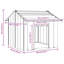 Gonen Galvanised Steel Dog House-1521198483-1521198476