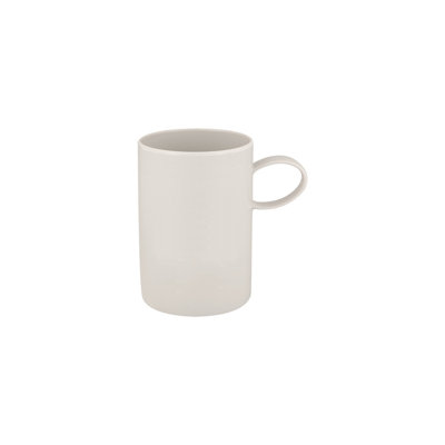 Domo White Porcelain Coffee Mug